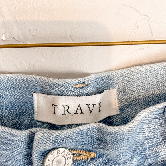 Trave The Sandie Wide Leg Trouser Denim Pant - Picture 4 of 9